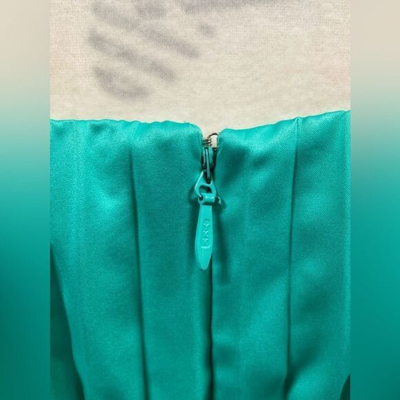 Amur  Amiri Pleated Halter Minidress size 2 - Picture 11 of 13